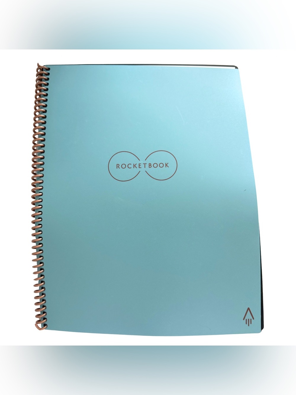 Rocketbook Core Teal 9x12 Letter Size Reusable Smart Notebook Spiral Erasable